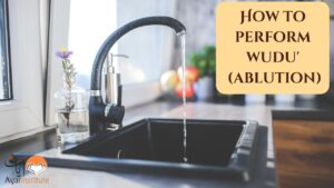 How to perform wudu
